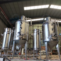 Refroidisseur d'eau évaporatif industriel et évaporateur rotatif à condenseur avec pompe à vide, moteur en acier inoxydable 380V/220V