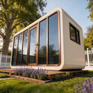 Casetta Prefabbricata di Lusso Apple Cabin Completamente Attrezzata per Glamping e Resort all'Aperto - Product Image 2