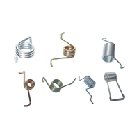Vente en gros en acier inoxydable 304/301/316 personnalisé Petit ressort de torsion en métal spiralé à double torsion Charge d'extension de compression OEM/ODM