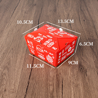 Cajas de Papel para Hamburguesas al por Mayor, Cajas de Embalaje para Llevar, Grado Alimenticio, para Comida Rápida, Comida para Llevar, Pedidos al por Mayor