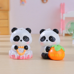 Zen Red Panda Blind Box Statuette in Resina - L'Arte di Non Fare Niente Made in China Unisex - Product Image 6