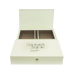Caja de Regalo FX con Lazo Beige, Caja de Embalaje Magnética con Logotipo Personalizado, Caja de Cartón Crema con Cierre Magnético - Product Image 3