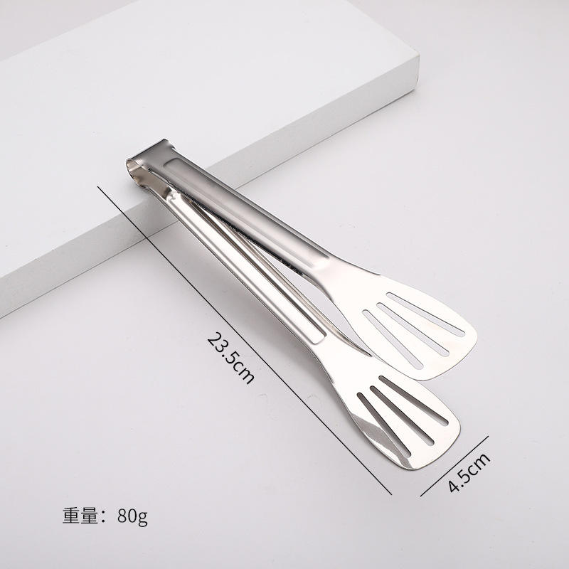 Silver small bread clip