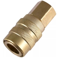 Raccord rapide en laiton et cuivre haute pression 1/4 NPT pour usage industriel