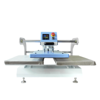 Presse à Chaud Pneumatique Automatique Haute Précision pour Sublimation de T-shirts, Double Station avec Contrôle Automatique