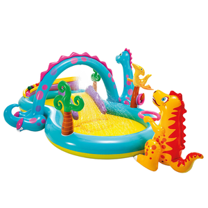 <span class=keywords><strong>Piscine</strong></span> gonflable de centre de jeu d'enfants de promotion avec l'arroseur de parc aquatique de glissière pour des équipements d'amusement extérieurs - Product Image 1
