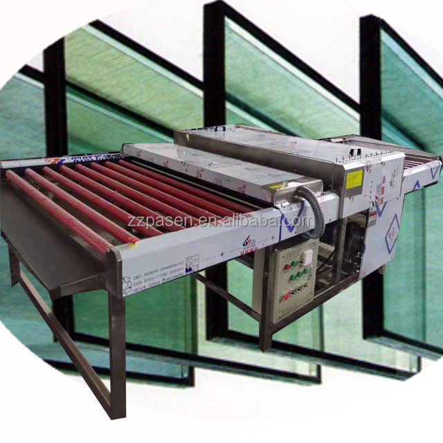 Горизонтальный аппарат для мытья и сушки стекла, аппарат для очистки стекла lavadora de vidrio