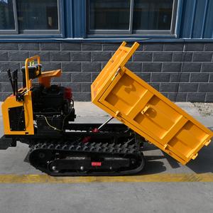 Китай самозагружающий мини-гусеничный транспортер резиновый гусеничный самосвал для продажи - Product Image 6