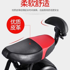 X8 Harley Electric <b>Scooter</b> Brushless Motor Wide Tire <b>Seat</b> Urban Commuter <b>E</b> <b>Scooter</b> Black Unisex - Product Image 4
