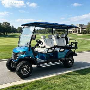 Vente flash : voiturette de golf électrique tout-terrain personnalisée OEM à 4 roues, alimentée par batterie au lithium - Product Image 1