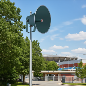 Haut-parleur professionnel extérieur en aluminium de 16 pouces, résistant aux intempéries, avec support de montage pour utilisation en extérieur - Product Image 2