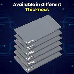 Best Verkopende 12W Gelid 80X40Mm Termal Pad Koeler Master In Roll Comput <span class=keywords><strong>Laptop</strong></span> <span class=keywords><strong>Cooling</strong></span> Gap Thermal Pad Ssd - Product Image 5