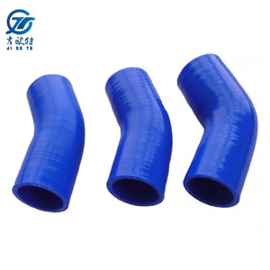 Black 3&quot; to 2.5 Inch 45 Degree <strong>Silicone</strong> Elbow Reducer Hose Coupler Intercooler Pipe <strong>Turbo</strong>