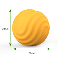 Jouet interactif pour chien, balle en mousse E-TPU durable, balle rebondissante, jouet d'entraînement pour animaux de compagnie respectueux de l'environnement