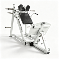Machine à Squat Inclinée à Charge Libre pour Salle de Sport Commerciale, Appareil d'Entraînement des Jambes pour Club de Fitness
