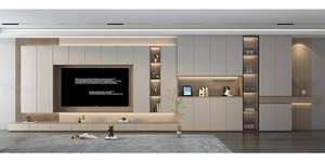 Modern Nordic Home Furniture Black Solid Oak Wood <b>Storage</b> TV Stand Scandinavian <b>Industrial</b> Office Cabinets - Product Image 6