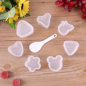 Kit de 8 Moldes para Onigiri, Molde para Hacer Bolas de Arroz Antiadherente, Moldes para Musubi Libres de BPA con Múltiples Formas - Product Image 2