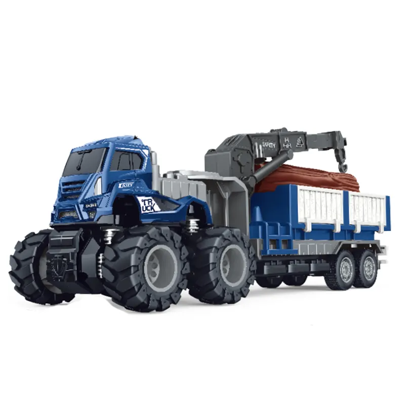 Klx mới 1:43 4WD Trailer xe tải đồ chơi Kid đồ chơi giao thông vận tải xe diecast đồ chơi cho bán buôn OEM/ODM