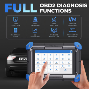 TOPDON Phoenix Lite 3 8 pouces prend en charge le protocole CAN-FD Outils de diagnostic automobile avec codage en ligne Outils de diagnostic automobile - Product Image 3