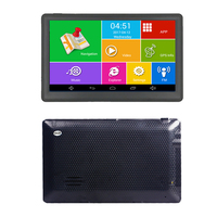 Navigation GPS pour voiture Android WiFi 7 pouces, RAM 1 Go + RAM 16 Go, navigateur de véhicule, carte d'Amérique, d'Amérique du Sud, des États-Unis et d'Europe, mise à jour gratuite