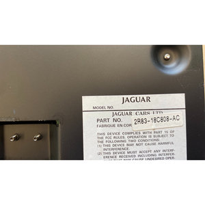 XJ(X350) et amplificateur de voiture de type S modèle 2R8318C808AC - Product Image 2