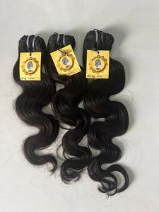 Extensions de cheveux naturels ondulés de 18 pouces, tissage machine, meilleure qualité, collection en gros - Product Image 5