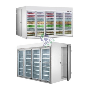 Congélateur vertical professionnel à double porte pour bars et magasins de proximité, avec moteur et maintien au frais pour la bière - Product Image 6