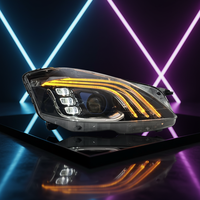Kit de feux LED Matrix style Maybach Elite pour Mercedes Classe S W221 2006-2012, avec clignotants séquentiels et module DRL haute performance