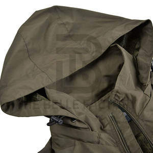 Chubasquero impermeable cómodo con cremallera para hombre para actividades al aire libre para viajes y senderismo hecho en Pakistán - Product Image 3