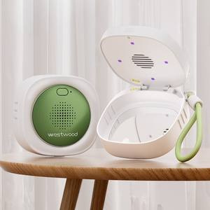 Retenedor Dental, Esterilizador y Limpiador, Estuche de Limpieza <span class=keywords><strong>Invisible</strong></span>, Esterilización UV Inteligente, Aliento Fresco las 24 Horas para Pacientes de <span class=keywords><strong>Ortodoncia</strong></span> - Product Image 2