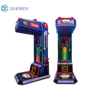 Máquina de Boxeo Electrónica Comercial que Funciona con Monedas, Directo de Fábrica, para Parques de Diversiones y Arcades