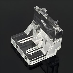 โรงงานรับผลิตชิ้นส่วนพลาสติกอะคริลิก PMMA และ PC แบบใส ขัดเงา ด้วยเครื่อง CNC - Product Image 4