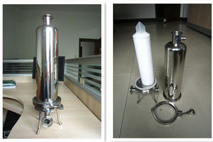 10 "/20/30/40" Inch Sanitaire Filterpatroonbehuizing Roestvrijstalen Filterbehuizing Voor Wodka-Wijnfiltratie - Product Image 2