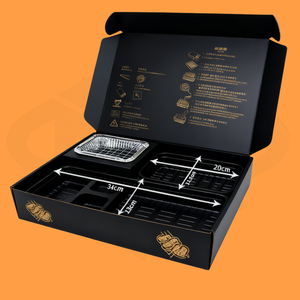 Nueva Caja Portátil para Barbacoa de Carbón: un Juego de Lonchera Desechable para Barbacoa con Parrilla Integrada para Disfrutar Fácilmente de la Barbacoa - Product Image 2