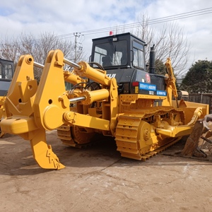 Bulldozer sur chenilles d'occasion Shantui SD32, modèle 2023, 320 CV, fabriqué en Chine, capacité de défrichage de 8 m, idéal pour l'ouverture de terrains montagneux - Product Image 3