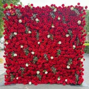 Fournitures <span class=keywords><strong>de</strong></span> <span class=keywords><strong>décoration</strong></span> <span class=keywords><strong>de</strong></span> <span class=keywords><strong>mariage</strong></span> tournesol artificiel floral panneau <span class=keywords><strong>de</strong></span> fond <span class=keywords><strong>de</strong></span> mur Orange jaune soleil fleur mur pour événement lieu location boutique - Product Image 4