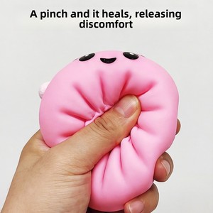 Juguete Blandito con Forma de Gorro Navideño Simulado RXS para Aliviar el Estrés, Divertido Gadget para Adultos, Juguete Colorido con Sonido para Aliviar el Estrés - Product Image 6