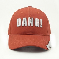 Casquettes de baseball promotionnelles de haute qualité personnalisées avec décapsuleur chapeau