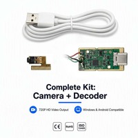 Module de caméra d'endoscope médical OEM ODM avec carte décodeur USB et câble de 2 m pour les fabricants de dispositifs