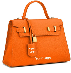 Bolso de Mano de Mujer Clásico al por Mayor con Logotipo Personalizado, Diseño de Moda, Bolso de Mano de Mujer de Cuero PU, Bolso de Mano de Mujer de Lujo - Product Image 1