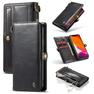 Latest Design Leather Phone Accessories For iPhone 11 Pro Max Wallet Case CaseMe Wholesale Phone Case Wallet