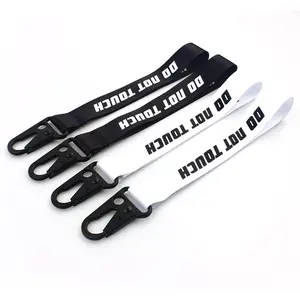 Grosir Gantungan Kunci Lanyard Putih Sublimasi Kustom