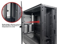 Boîtier Gamer Spacieux et de Grande Capacité avec Support de Carte Graphique Intégré pour PC