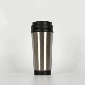 Tasses de voyage modernes en acier inoxydable à double paroi avec isolation pour un design contemporain - Product Image 2
