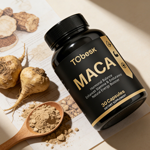 Suplementos de Raíz de Maca de Alta Calidad, Suministro de Fábrica, Cápsulas de Maca para Apoyo Femenino - Product Image 4