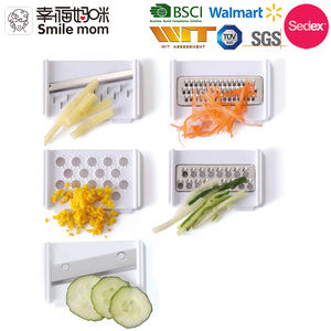 Ensemble de cuisine multifonctionnel 4L en plastique : râpe à légumes manuelle, trancheuse, <span class=keywords><strong>essoreuse</strong></span> à <span class=keywords><strong>salade</strong></span> - Product Image 3