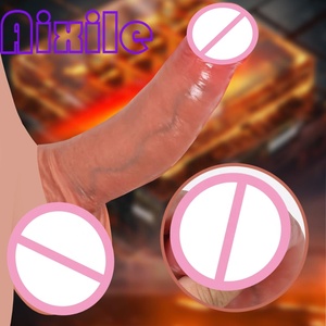 Fundas de Silicona Realistas con Anillo <span class=keywords><strong>para</strong></span> Testículos Engrosado <span class=keywords><strong>para</strong></span> Agrandamiento y Retraso de la Eyaculación, Juguete Sexual <span class=keywords><strong>para</strong></span> <span class=keywords><strong>Hombres</strong></span>, Juguete Sexual Extremo - Product Image 2