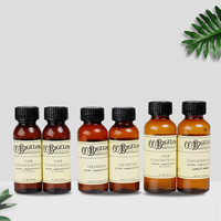 Mini shampooing et après-shampooing vide de luxe de 20ml 30ml 1oz pour hôtels contenants de savon liquide pour gel douche petits distributeurs de lavage corporel