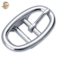 HORSELOVE YF103126DC Gesper Logam 16MM untuk Kalung Anjing, Perlengkapan Hewan Peliharaan, Gesper Sabuk untuk Tas
