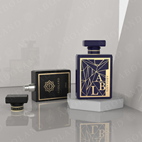 Flacon de parfum vide avec emballage boîte, flacon de parfum Aboland, flacon de parfum arabe Maison